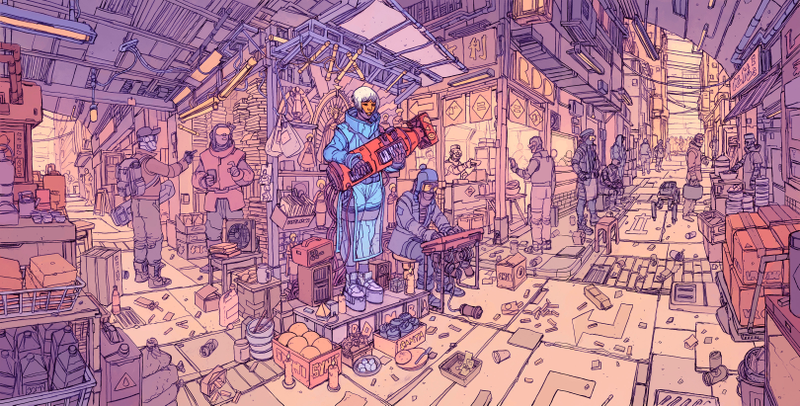 Illustration for article titled Cyberpunk 2077's Special Cover Art Is Very Nice